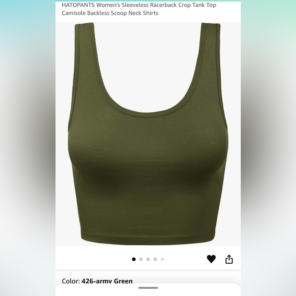 Crop Top Tank